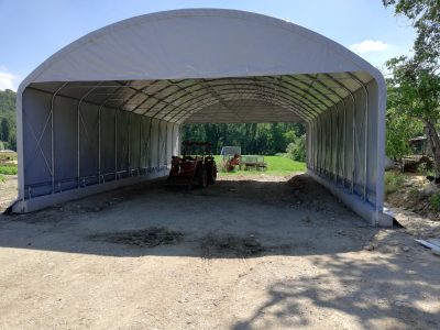 1 tunnel gamba diritta montato a Bevagna PG
