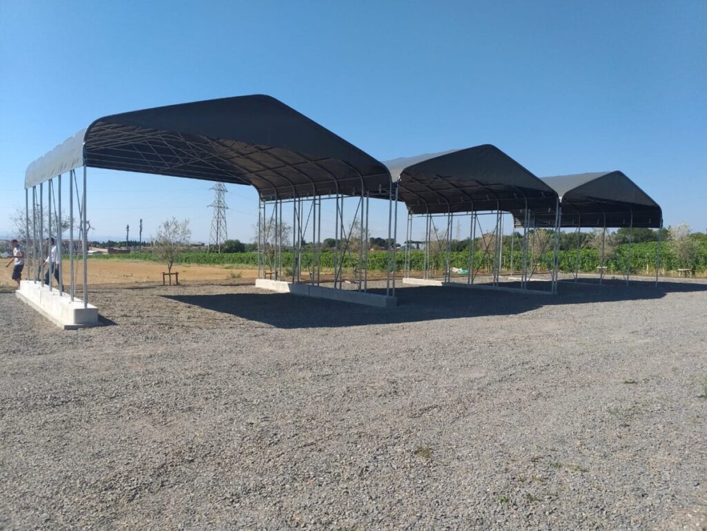 Struttura pvc 8x8 1