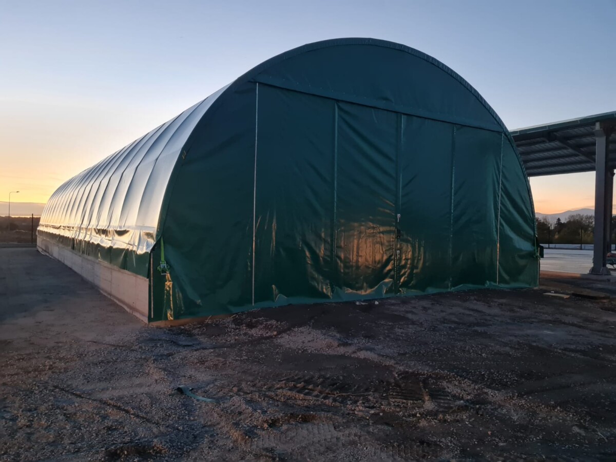 Tunnel agricolo modello ad Arco — COMFA Tecnoservice