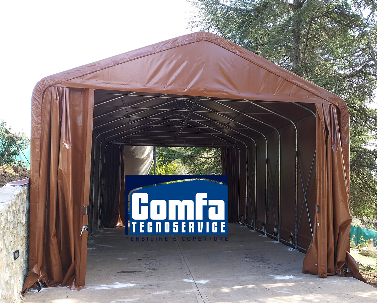 Tunnel a casetta doppia apertura