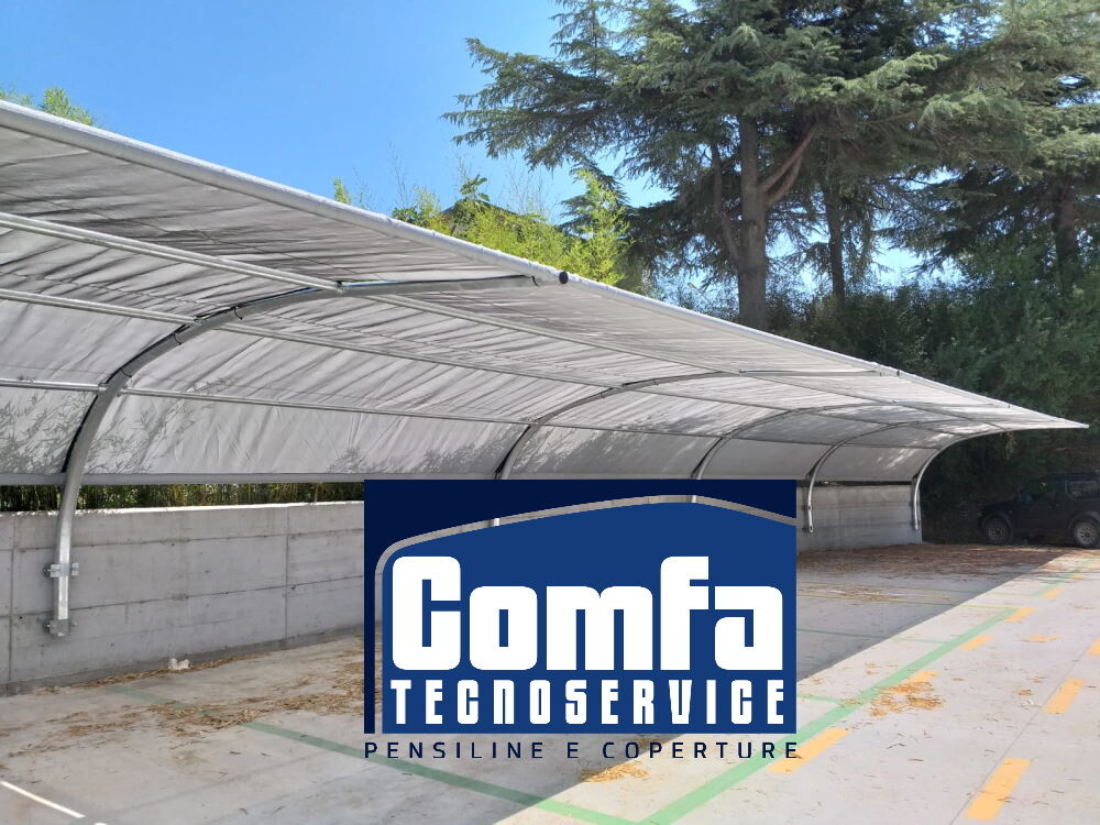 Pensilina Ombreggiante piastra muro comfatecnoservice