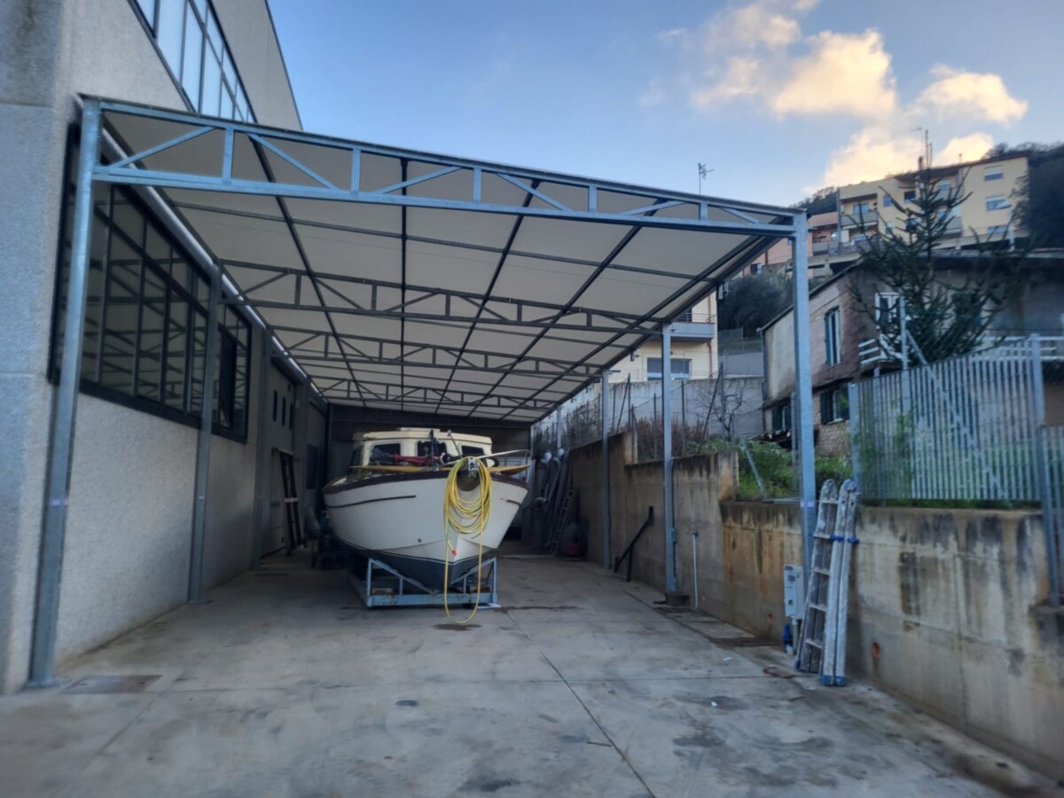 Pensilina per Auto Impermeabile — COMFA Tecnoservice
