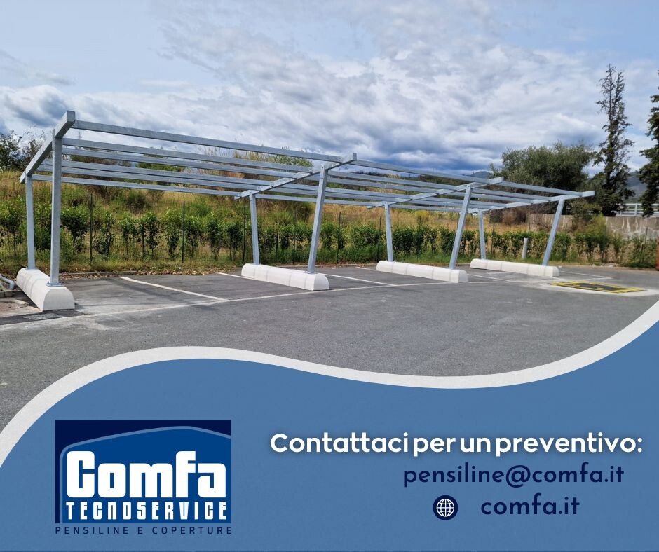 Pensilina fotovoltaica