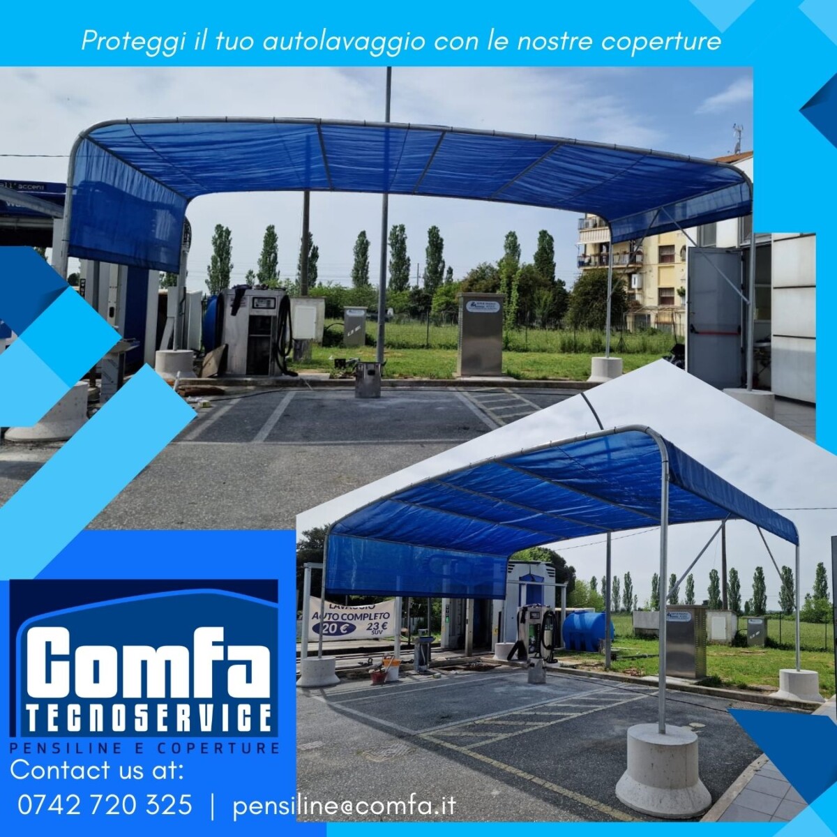 Protezione autolavaggio COMFA Tecnoservice