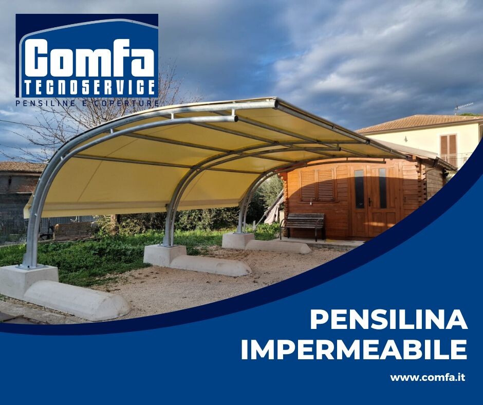 pensilina impermeabile