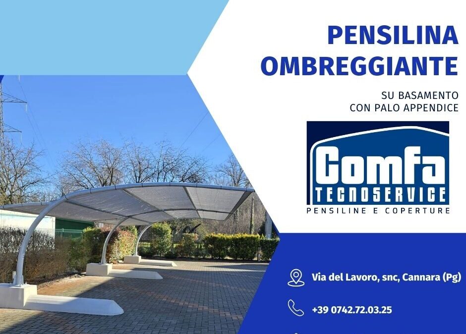 Pensilina Ombreggiante con Palo Appendice: funzionalità, resistenza e design
