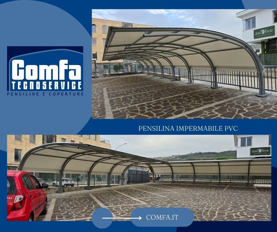 Pensilina Impermabile PVC