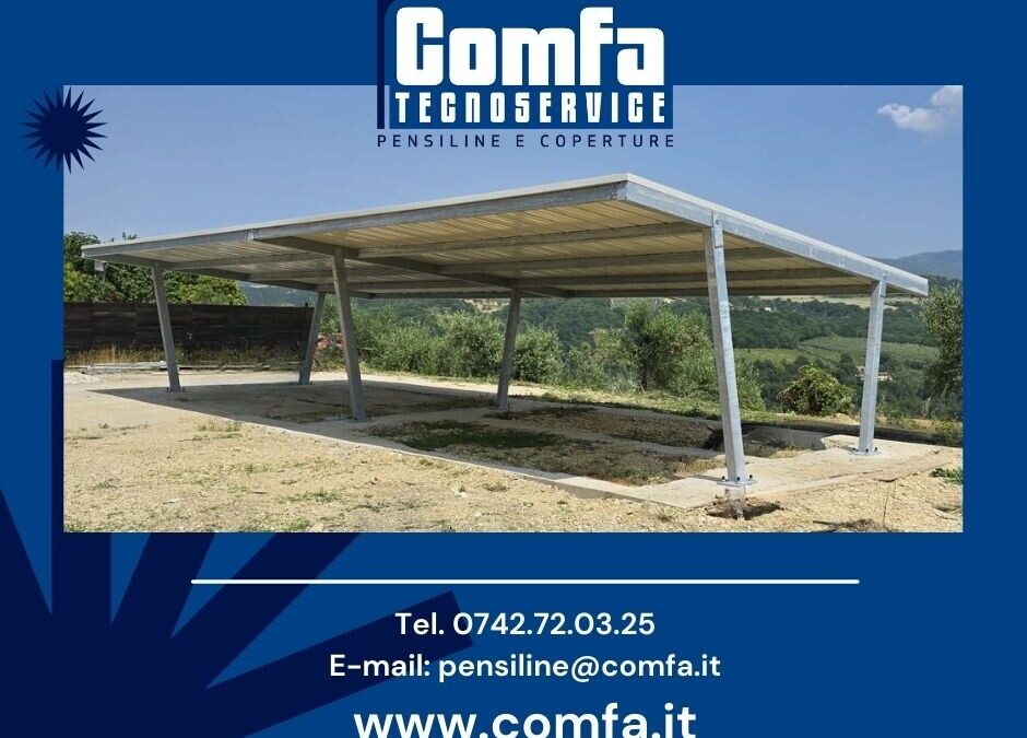 pensilina 2 montanti