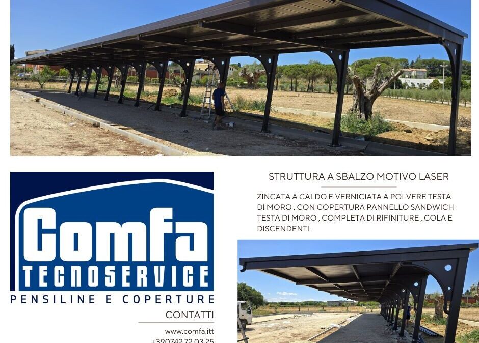 STRUTTURA A SBALZO MOTIVO LASER