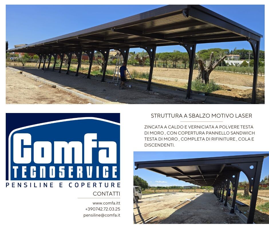 STRUTTURA A SBALZO MOTIVO LASER