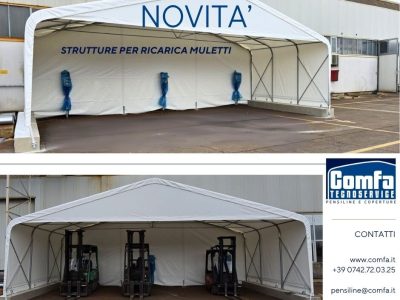 Novita strutture ricarica muletti novita