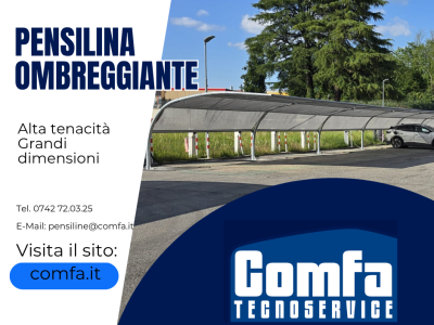 Struttura ombreggiante di grandi dimensioni e alta tenacita