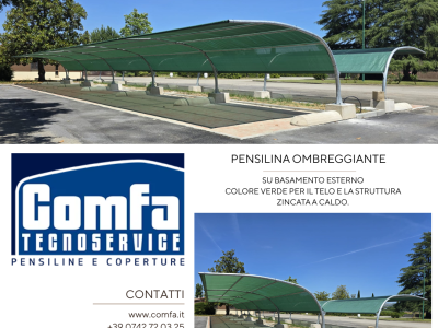 Pensilina ombreggiante